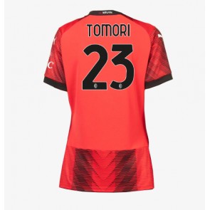 AC Milan Fikayo Tomori #23 Domaci Dres za Ženska 2023-24 Kratak Rukavima